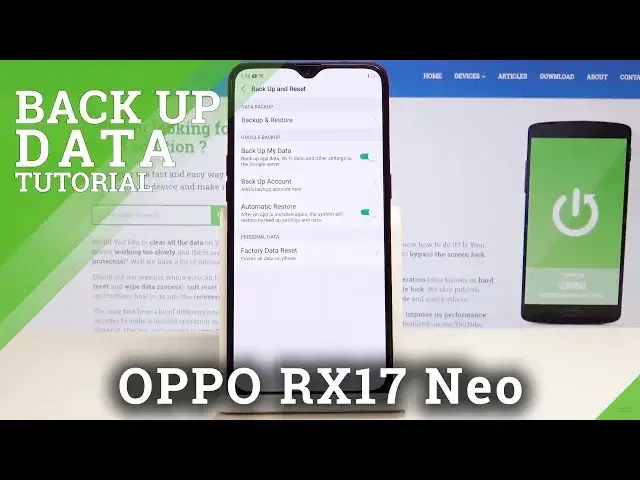 'Video thumbnail for How to Set Up Backup in Oppo RX17 Neo - Google Backup'