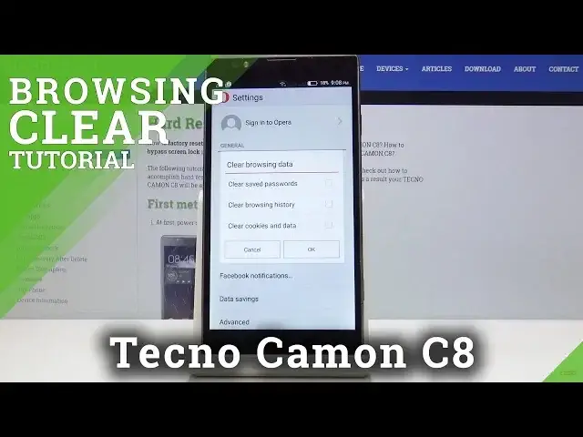 Video thumbnail for How to Wipe Browser Data in Tecno Camon C8 - Delete Browser History & Cookies