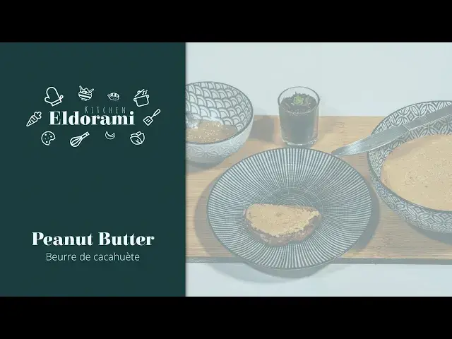 'Video thumbnail for Recette de Beurre de Cacahuètes | Peanut Butter | Pâte à Tartiner Riche en Protéines'