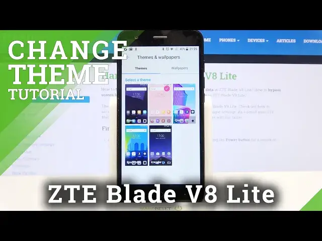 'Video thumbnail for How to Change Device Theme in ZTE Blade V8 Lite – Look Refresher'