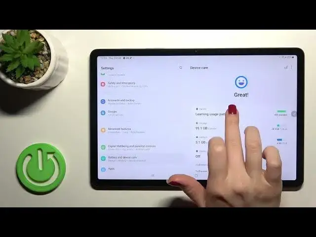 'Video thumbnail for How to Manage Slow Charging in SAMSUNG Galaxy Tab S8 – Turn On / Off Slow Charging'