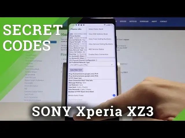 Video thumbnail for Secret Codes SONY Xperia XZ3 - Hidden Mode / Secret Function / Advanced Options
