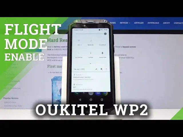 'Video thumbnail for How to Switch On Airplane Mode in OUKITEL WP2 - Flight Mode'