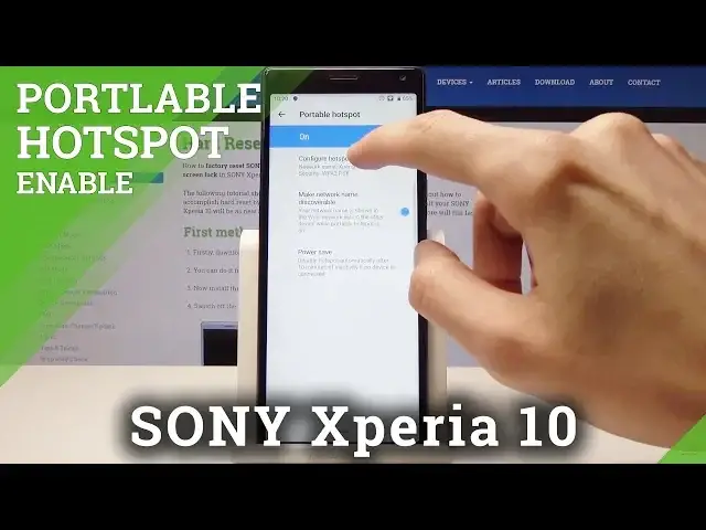 Video thumbnail for How to Enable Portable Hotspot on SONY Xperia 10 - Network Access Point