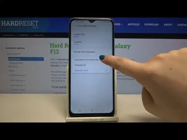 'Video thumbnail for How Change Keyboard Language on SAMSUNG Galaxy F12 – Language Settings'
