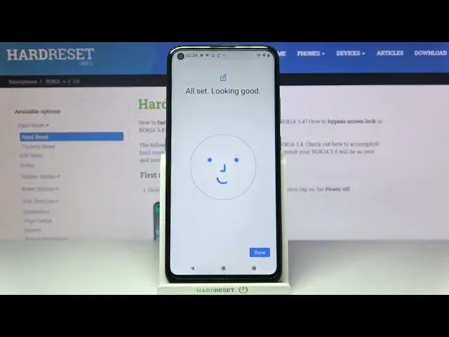 'Video thumbnail for How to Use Face Recognition in Nokia 3.4 – Add Face Data'