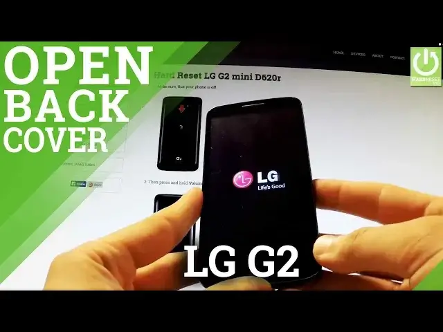 'Video thumbnail for How to Remove the Battery in LG G2 mini D620r - How to Open the Back Cover'