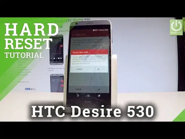 Video thumbnail for How to Hard Reset HTC Desire 530 - Wipe Data / Reset Android