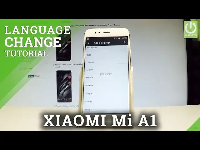 'Video thumbnail for XIAOMI Mi A1 How to Change Language'