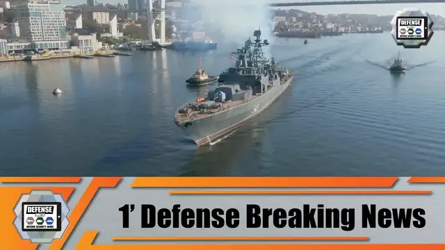 'Video thumbnail for Russian Navy modernized Marshal Shaposhnikov destroyer will start sea trials in Sea of Japan Russia'