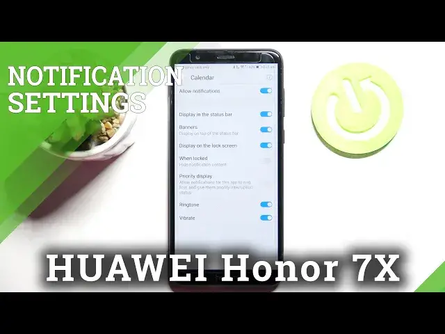 Video thumbnail for How to Turn On/Off App Notifications on HONOR 7X – Adjust Notification Settings