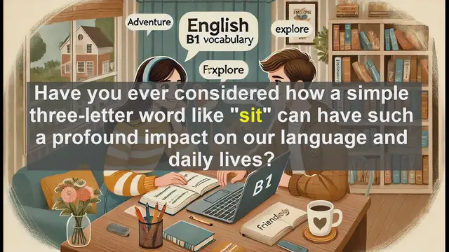 Video thumbnail for 2500 Must Know CEFR B1 Vocabulary - Mastering the Verb 'Sit': Essential Tips for B1 English Proficiency