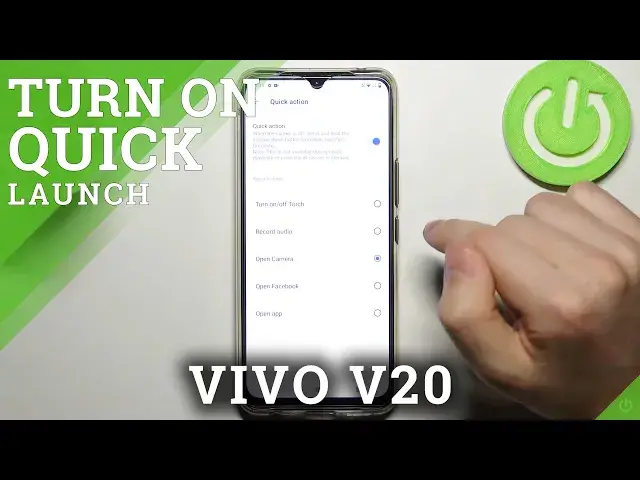 Video thumbnail for How to Customize Quick Launch on VIVO V20 – Double Press Feature