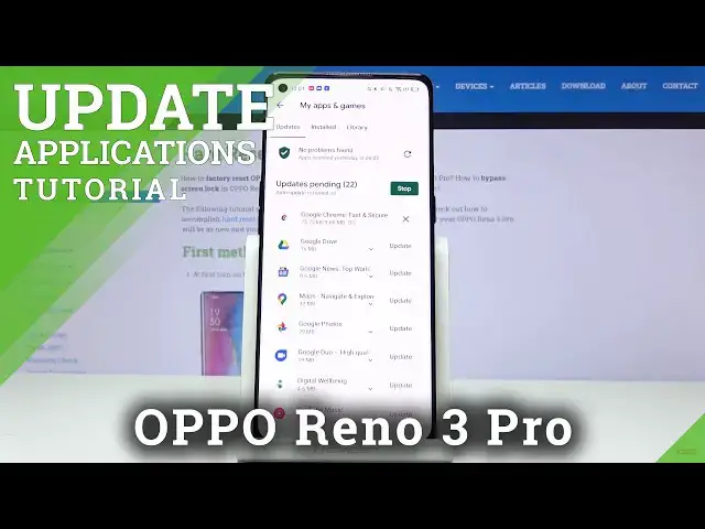Video thumbnail for How to Check for Apps Updates in OPPO Reno Pro 3 – Install New Version