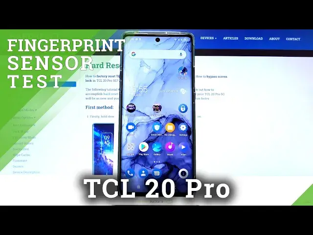 Video thumbnail for Fingerprint Sensor Test – TCL 20 Pro 5G