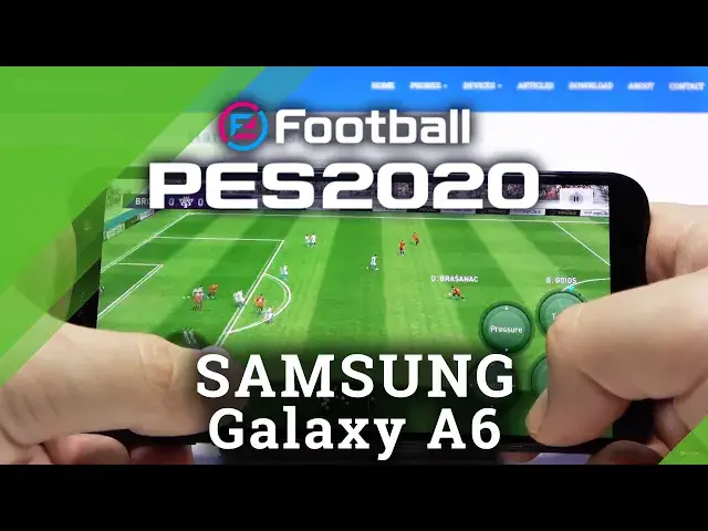 'Video thumbnail for Pro Evolution Soccer Gameplay on SAMSUNG Galaxy A6 - Test Gaming Experience'