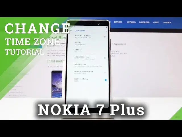 'Video thumbnail for How to Set Up Date & Time in NOKIA 7 Plus - Time-Zone Settings'