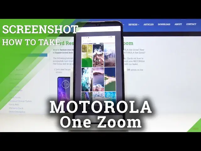 Video thumbnail for How to Take Screenshot in MOTOROLA One Zoom - Capture Display