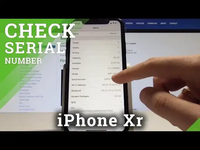 'Video thumbnail for How to Find Serial Number on iPhone Xr - Check Serial Number'