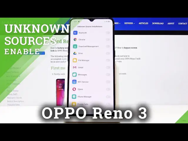 Video thumbnail for How to Activate Unknown Sources in OPPO Reno 3 – Allow App Installation