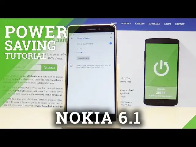 Video thumbnail for How to Activate Power Saving Mode in NOKIA 6.1 - Battery Saver