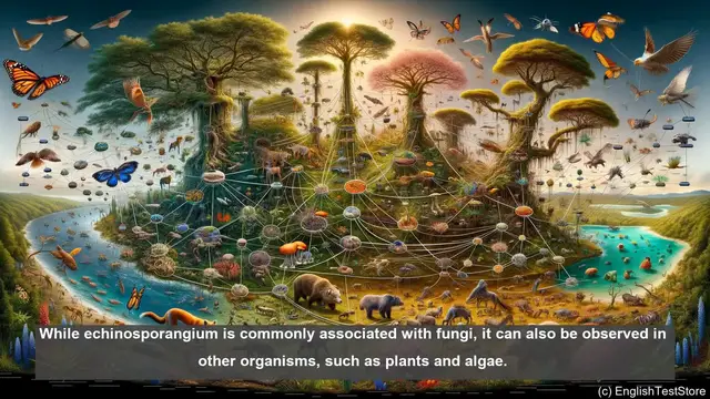 Video thumbnail for Echinosporangium in biology - meaning, definition and examples