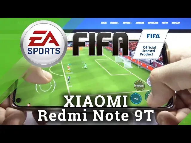 'Video thumbnail for FIFA Mobile Game Test on XIAOMI Redmi Note 9T – Short Gameplay'