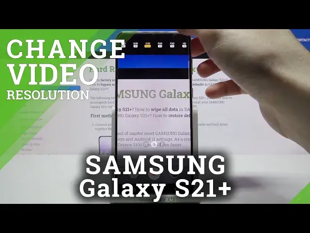 'Video thumbnail for How to Change Video Resolution in SAMSUNG Galaxy S21+ - Change Video Quality'