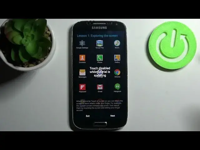 'Video thumbnail for Talkback Mode in SAMSUNG Galaxy S4 – Turn On/Off Screen Reader'