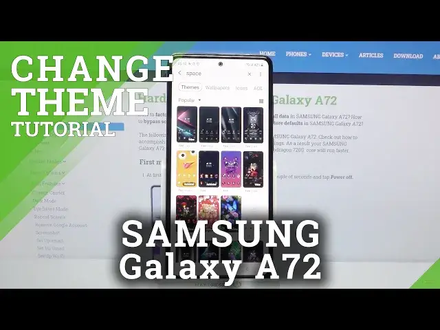 'Video thumbnail for How to Change Device Theme on SAMSUNG Galaxy A72 – Set New Device Theme'