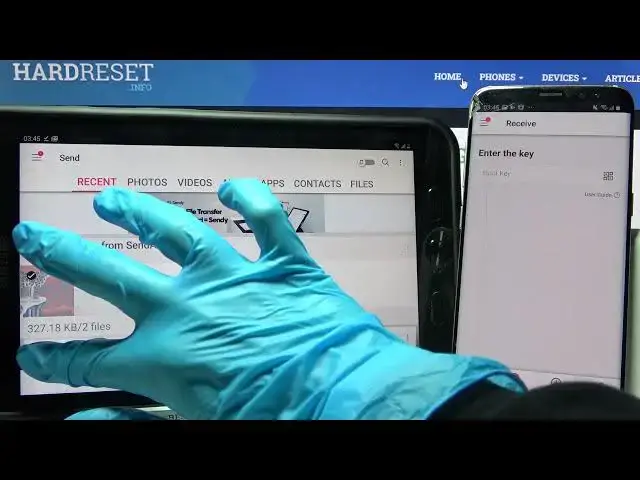 'Video thumbnail for How to Transfer Files from SAMSUNG Galaxy Tab Active 2 to SAMSUNG Device - Use Send Anywhere'