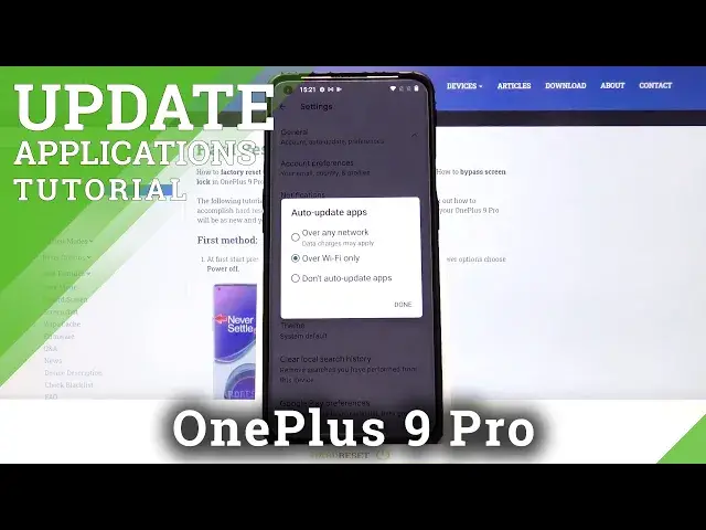 'Video thumbnail for How to Stop Auto Update Apps in OnePlus 9 Pro?'