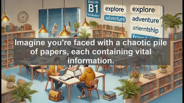 Video thumbnail for 2500 Must Know CEFR B1 Vocabulary - Understanding the Word 'Sort': From Chaos to Order
