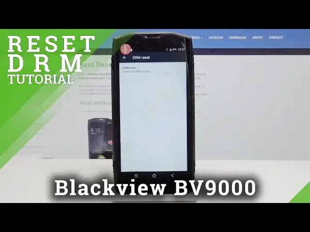 Video thumbnail for How to Reset DRM Licences in BLACKVIEW BV9000 - Restore DRM Licences