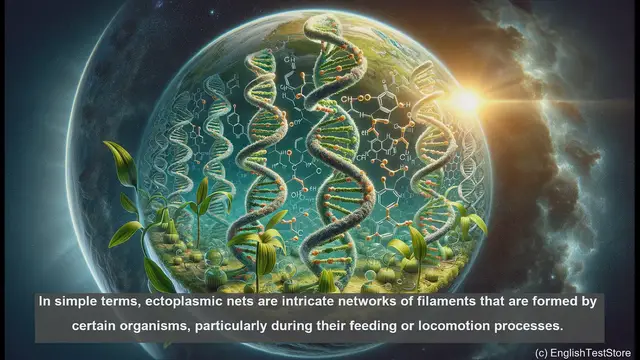 Video thumbnail for Ectoplasmic net in biology - meaning, definition and examples