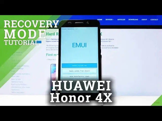 'Video thumbnail for How to Boot into Recovery Mode in HUAWEI Honor 4X - Recovery Mode'