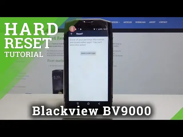 Video thumbnail for How to Factory Reset Blackview BV9000 – Wipe Data | HardReset.Info