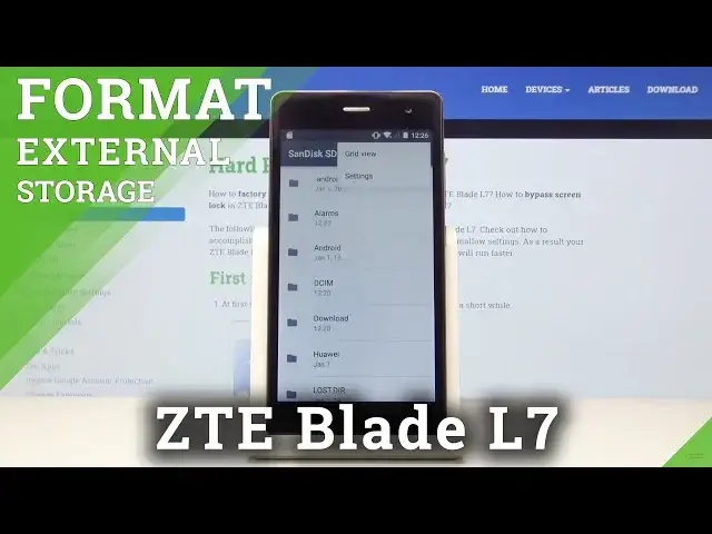 Video thumbnail for How to Format SD in ZTE Blade L7 – Fix Memory Card