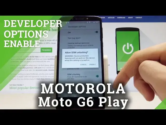 Video thumbnail for How to Enable Developer Options on MOTOROLA Moto G6 Play - Enable OEM Unlocking