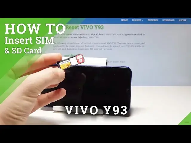'Video thumbnail for How to Install SIM & SD Card in VIVO Y93 - SIM & SD Slot'