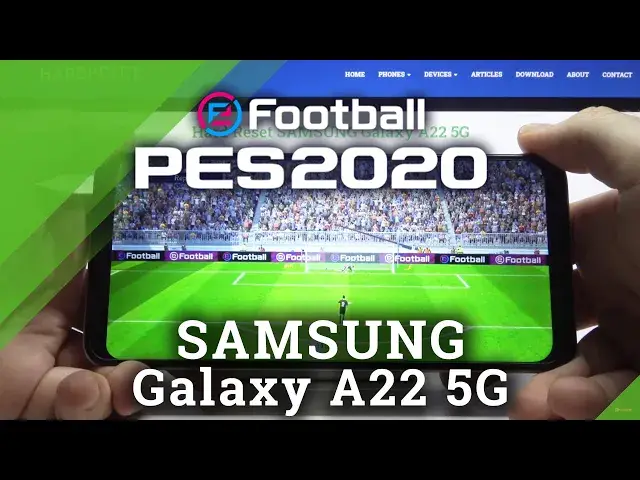 'Video thumbnail for Test Game PES Mobile on SAMSUNG Galaxy A22 5G | MediaTek Dimensity 700 | 4GB RAM Gameplay FPS Check'