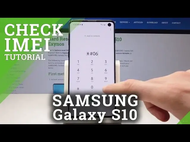 'Video thumbnail for How to Find IMEI and Serial Number in Samsung Galaxy S10 – IMEI Check'
