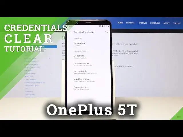 'Video thumbnail for How to Clear Credentials on OnePlus 5T - Remove All Certificates'