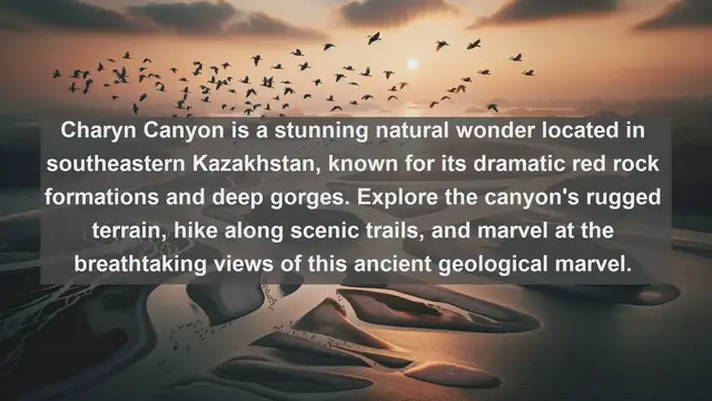 Video thumbnail for Exploring Kazakhstan's Breathtaking Landscapes: Top 10 Must-See Natural Wonders