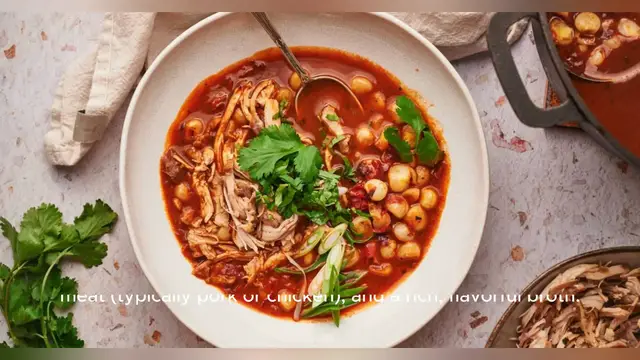 Video thumbnail for posole recipe