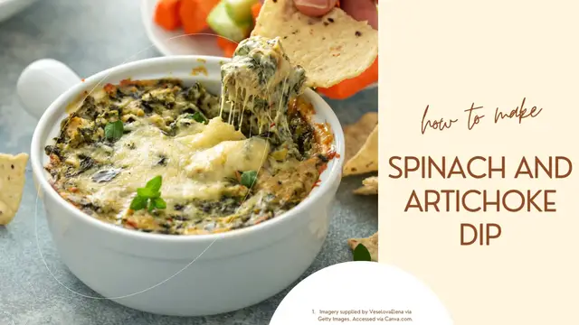 Video thumbnail for Spinach and Artichoke Dip