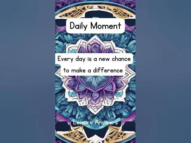 'Video thumbnail for May 31 Daily Moments #motivation #inspiration #joy'