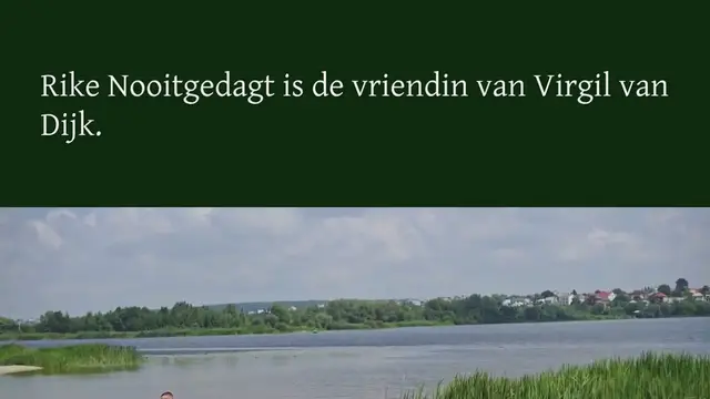 Video thumbnail for Rike Nooitgedagt, vriendin van Virgil van Dijk: