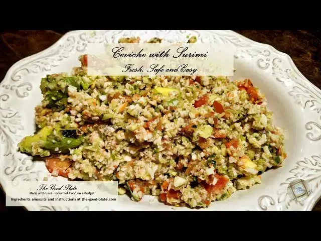 Video thumbnail for 5-Minute Ceviche with Surimi – Safe, Fast, and No-Cook for Summer