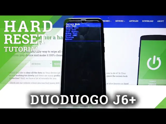 'Video thumbnail for How to Enter Factory Mode in DUODUOGO J6+ - Hard Reset via Factory Mode'
